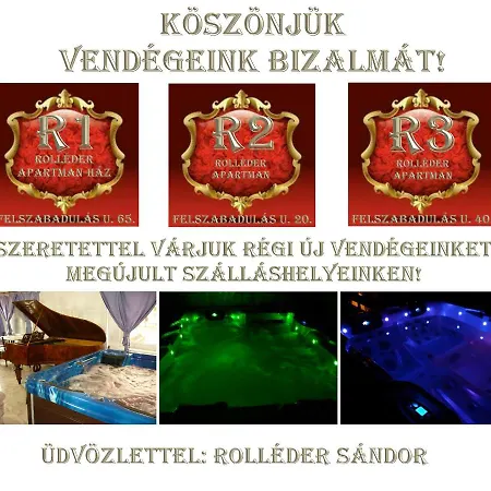 R1 Rolléder Apartman-ház Pensión Siklós